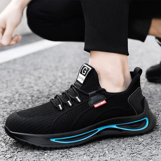 Buty robocze męskie lekkie z kompozytowym noskiem i siateczkową cholewką