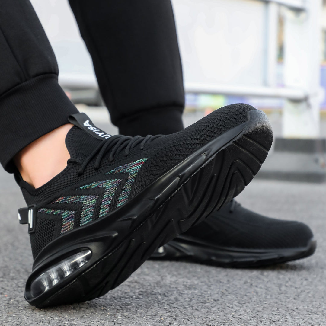 Buty robocze dla mężczyzn – metalowy nosek, lekka podeszwa robocza