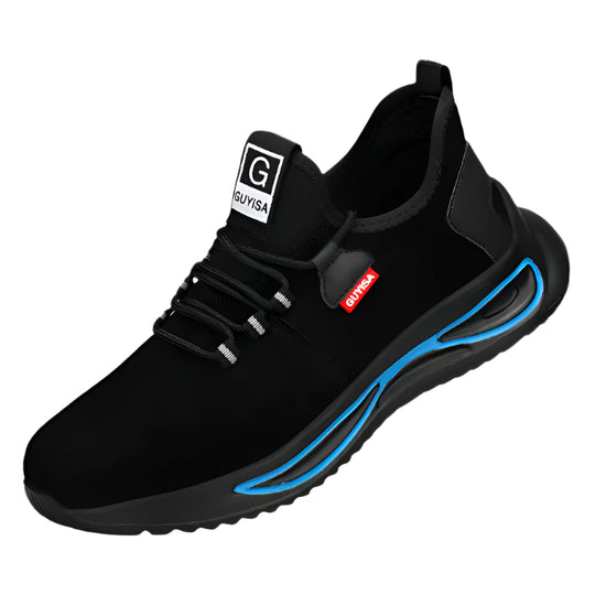Buty robocze męskie – lekkie z metalowym noskiem i powłoką chroniącą przed wilgocią