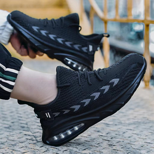 Buty robocze dla mężczyzn – metalowy nosek, lekka podeszwa robocza