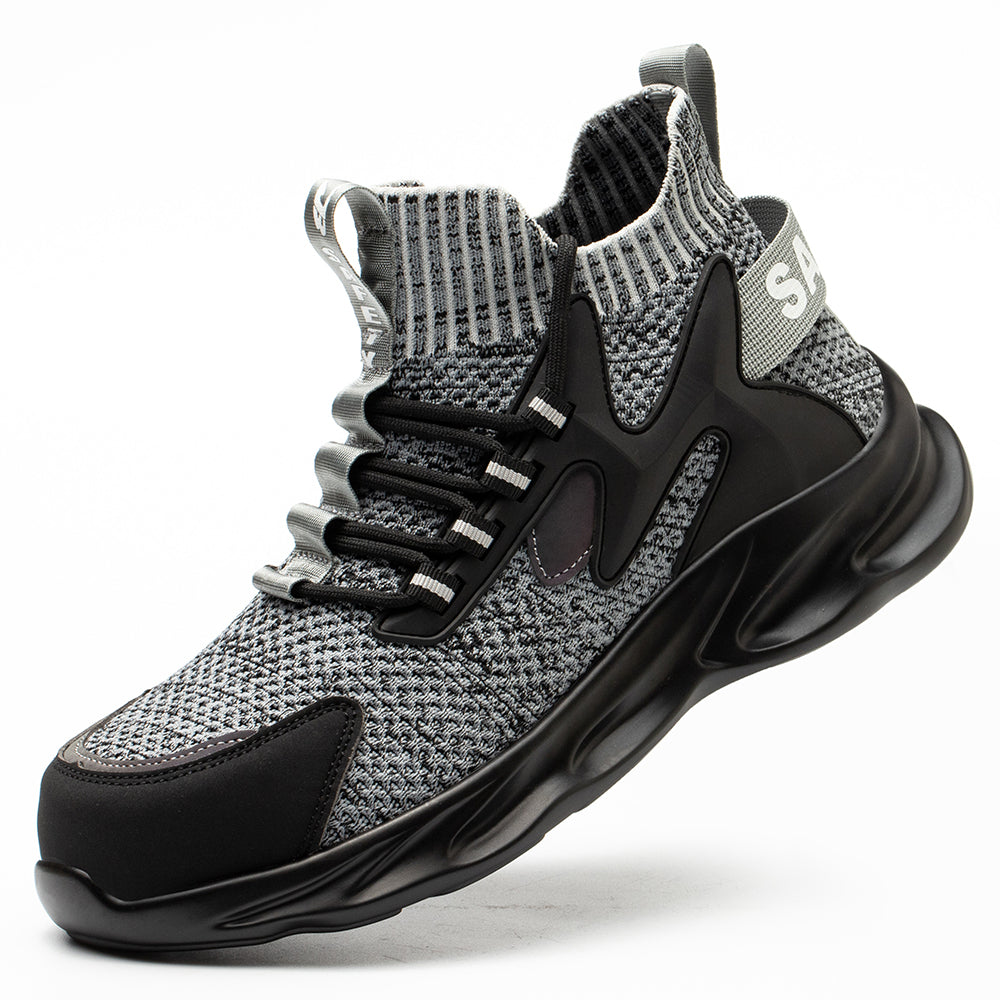Buty robocze S1P z wkładką ochronną i metalowym noskiem dla mężczyzn