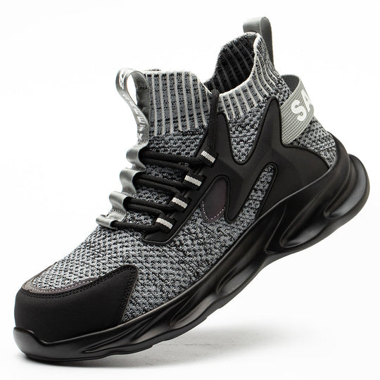 Buty robocze S1P z wkładką ochronną i metalowym noskiem dla mężczyzn