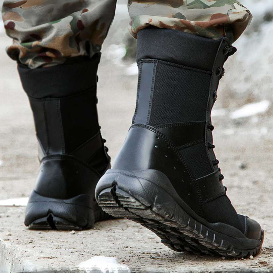 Buty robocze dla mężczyzn - odporne na wilgoć, wzmocniona podeszwa