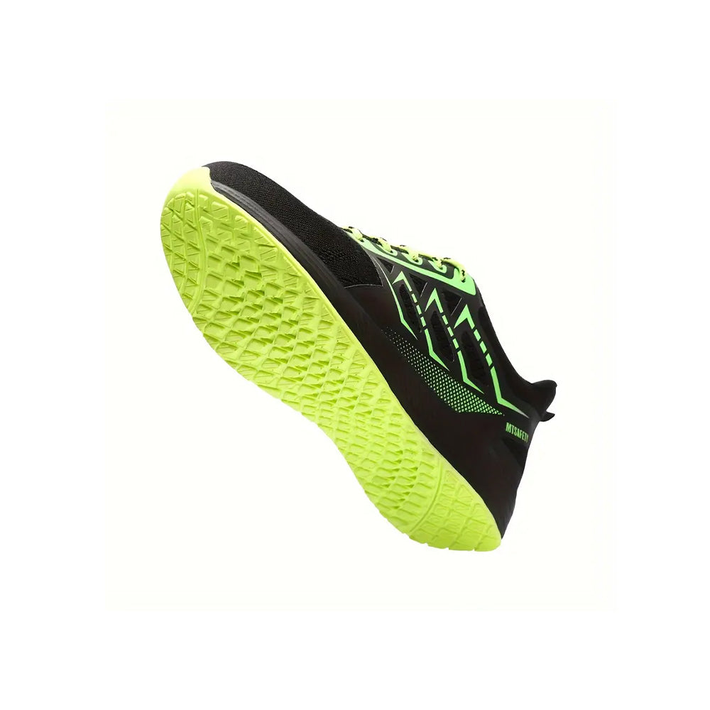 Buty robocze męskie z noskiem stalowym - lekkie, sportowe i antypoślizgowe
