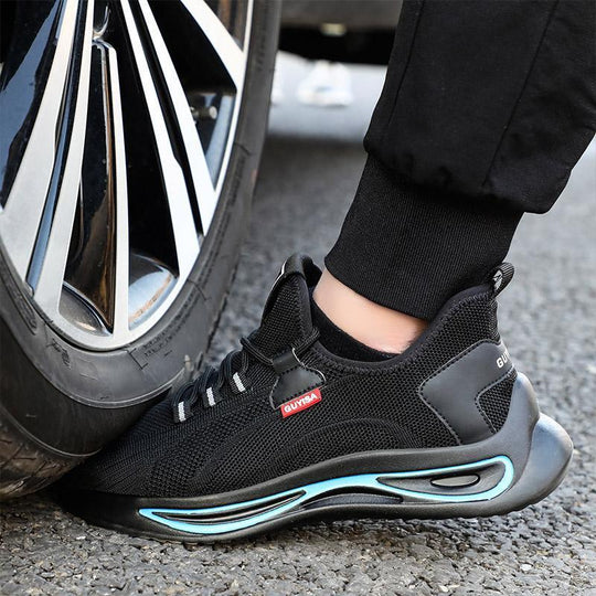 Buty robocze męskie lekkie z kompozytowym noskiem i siateczkową cholewką