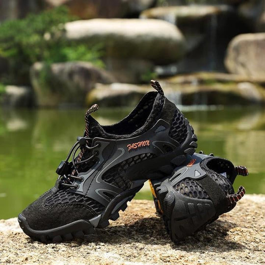 Buty boso męskie z siatki - lekkie, oddychające i szybkoschnące