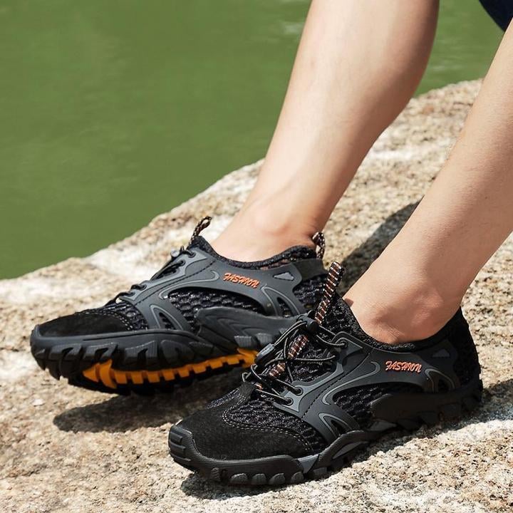 Buty boso męskie z siatki - lekkie, oddychające i szybkoschnące