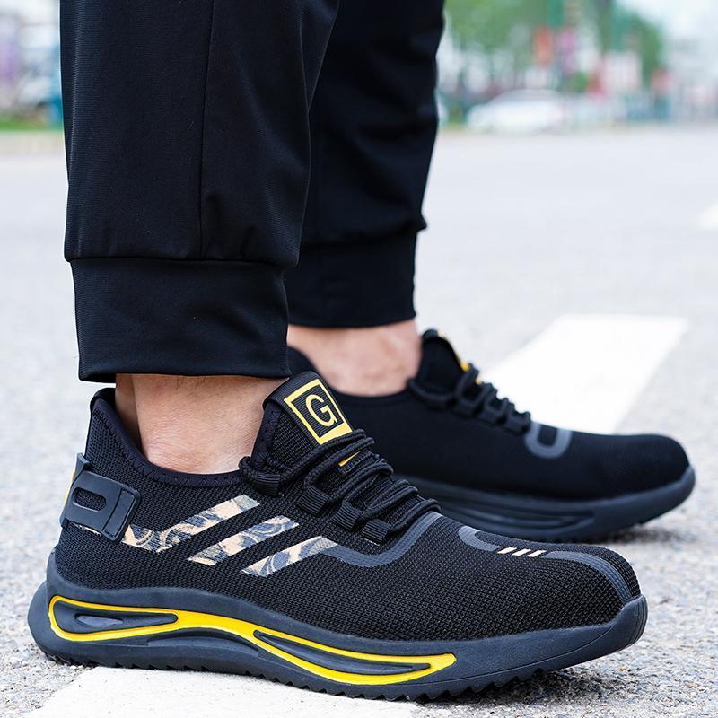 Buty robocze męskie Kevlar - lekkie, stalowy nosek, wodoodporne