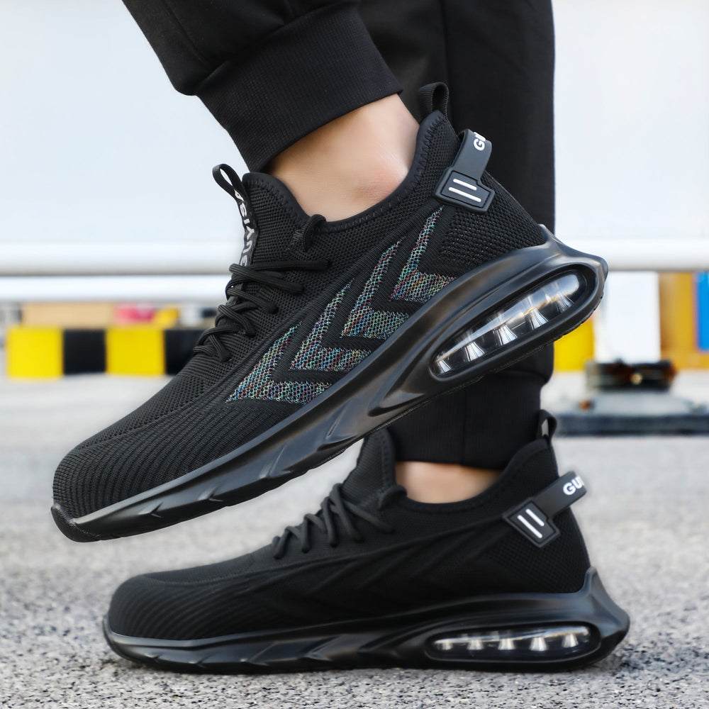 Buty robocze dla mężczyzn – metalowy nosek, lekka podeszwa robocza