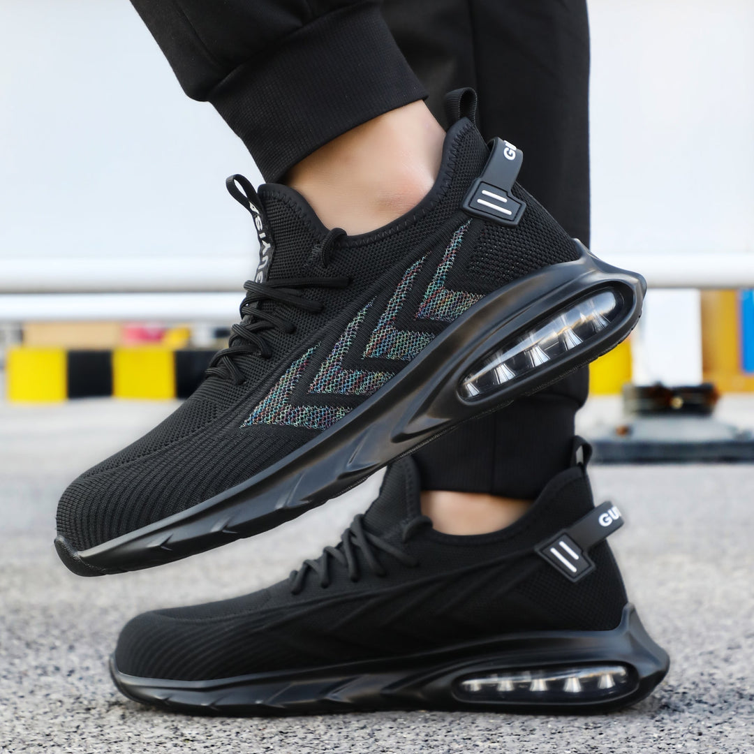 Buty robocze dla mężczyzn – metalowy nosek, lekka podeszwa robocza