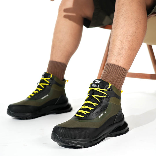 Buty Robocze Ze Stalowymi Noskami – Wygodne Obuwie Ochronne Dla Mężczyzn