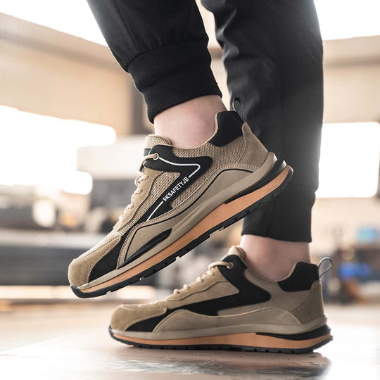 Buty robocze męskie S3 – wkładka ochronna nosek z metalu odporne na wilgoć