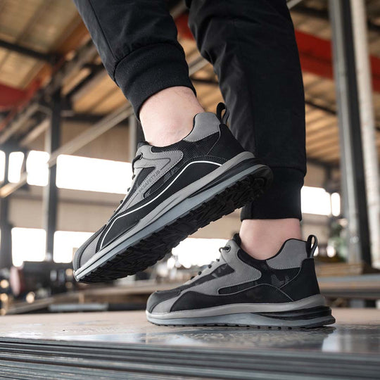 Buty robocze męskie S3 – wkładka ochronna nosek z metalu odporne na wilgoć