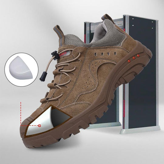 Buty robocze męskie sportowe - lekkie, oddychające i antyprzebiciowe