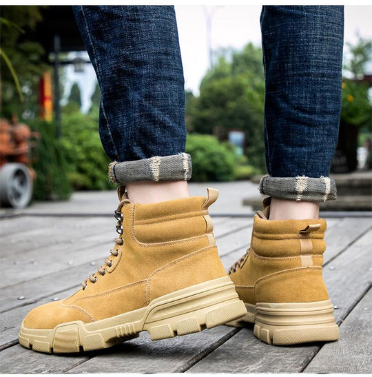 Buty robocze męskie zimowe antypoślizgowe - lekkie, ciepłe i oddychające