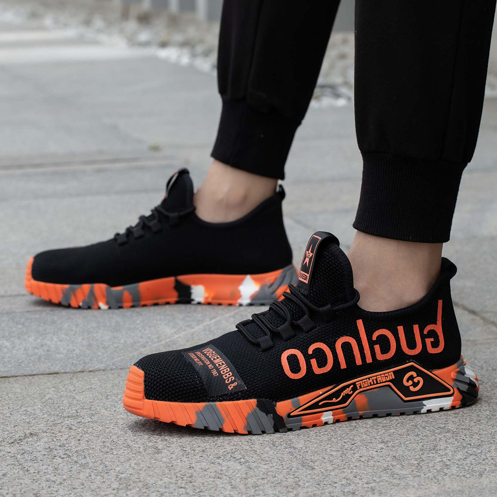 Buty robocze męskie S1P – lekkie z noskiem z tworzywa i siateczką