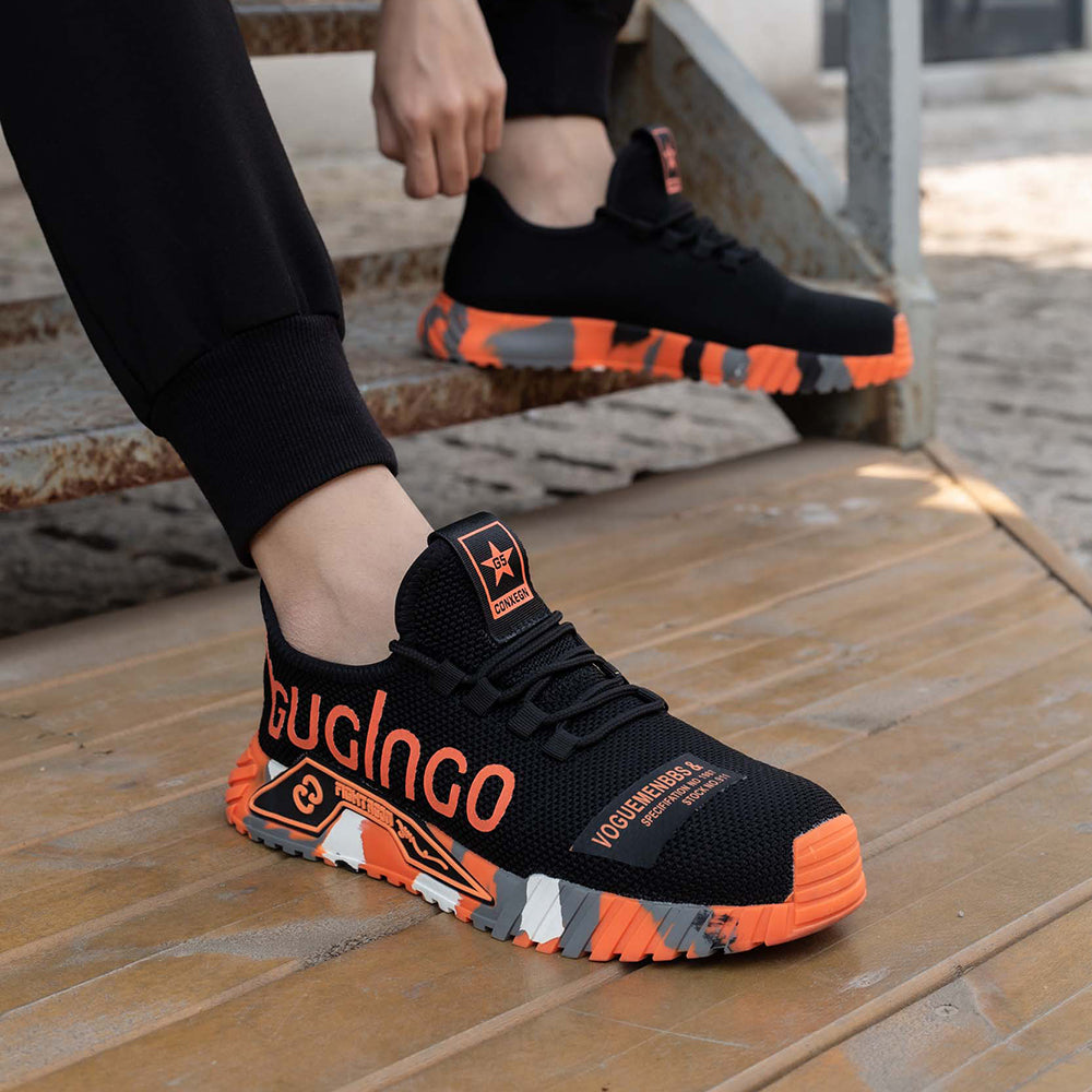 Buty robocze męskie S1P – lekkie z noskiem z tworzywa i siateczką