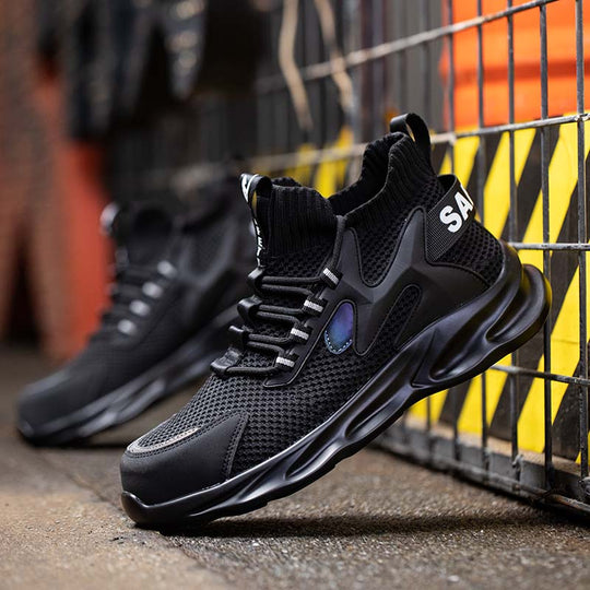 Buty robocze S1P z wkładką ochronną i metalowym noskiem dla mężczyzn