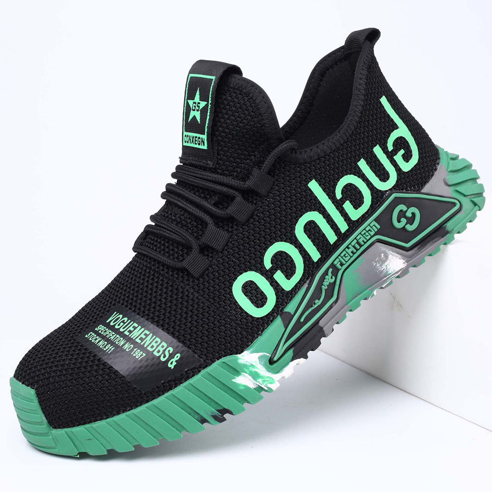 Buty robocze męskie S1P – lekkie z noskiem z tworzywa i siateczką