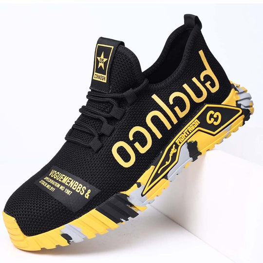 Buty robocze męskie S3 z ochroną kostki - antyprzebiciowe i wytrzymałe