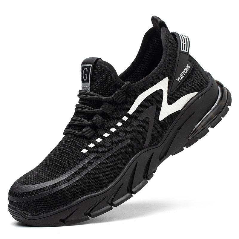 Buty robocze sportowe z noskiem metalowym dla mężczyzn – lekkie z przewiewną cholewką