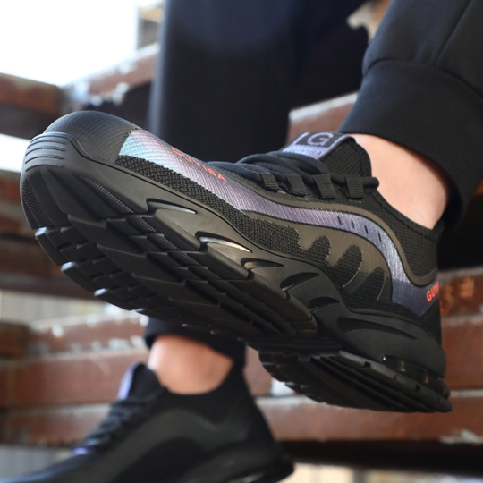 Buty ochronne męskie z kevlaru i stalowym noskiem - lekkie i oddychające