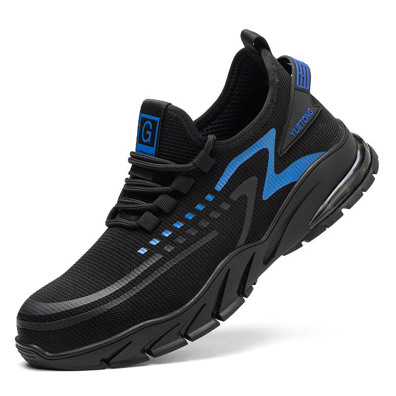 Buty robocze sportowe z noskiem metalowym dla mężczyzn – lekkie z przewiewną cholewką