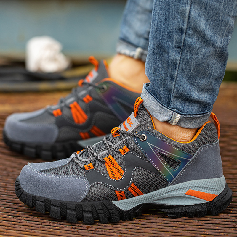 Buty ochronne damskie z noskiem metalowym – lekkie z siateczką i przyczepną podeszwą