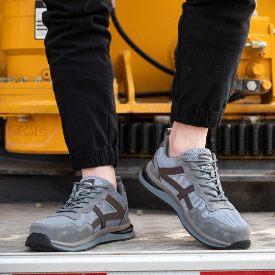 Oddychające Buty Robocze S3 Stalowy Palec Dla Mężczyzn