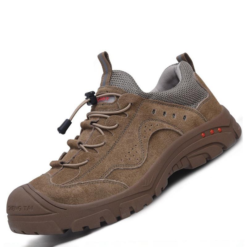 Buty robocze męskie sportowe - lekkie, oddychające i antyprzebiciowe