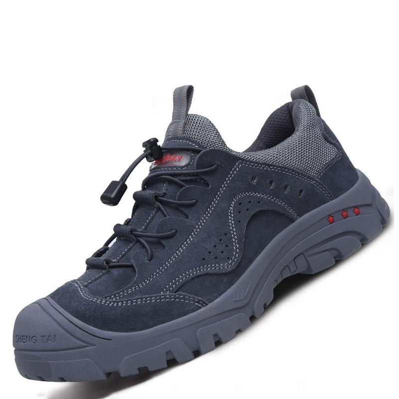Buty robocze męskie sportowe - lekkie, oddychające i antyprzebiciowe