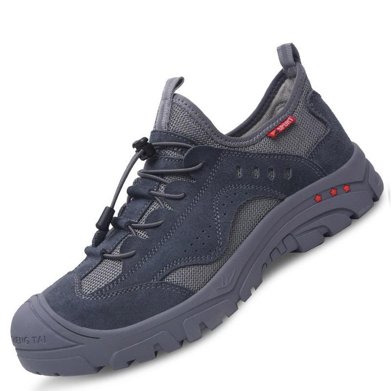 Buty robocze męskie sportowe - lekkie, oddychające i antyprzebiciowe