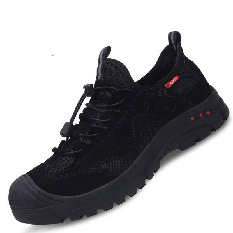 Buty robocze męskie sportowe - lekkie, oddychające i antyprzebiciowe