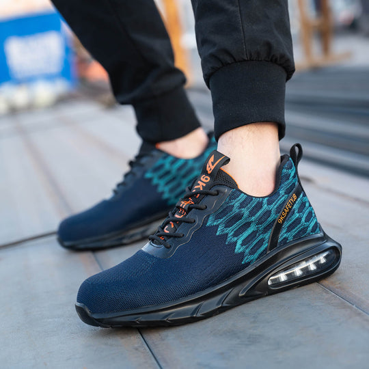Trampki Ochronne S3 – Lekkie Buty Ochronne Ze Stalowym Noskiem
