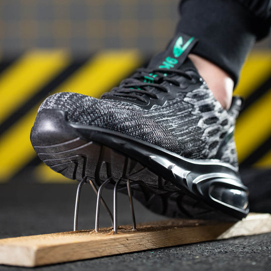 Trampki Ochronne S3 – Lekkie Buty Ochronne Ze Stalowym Noskiem