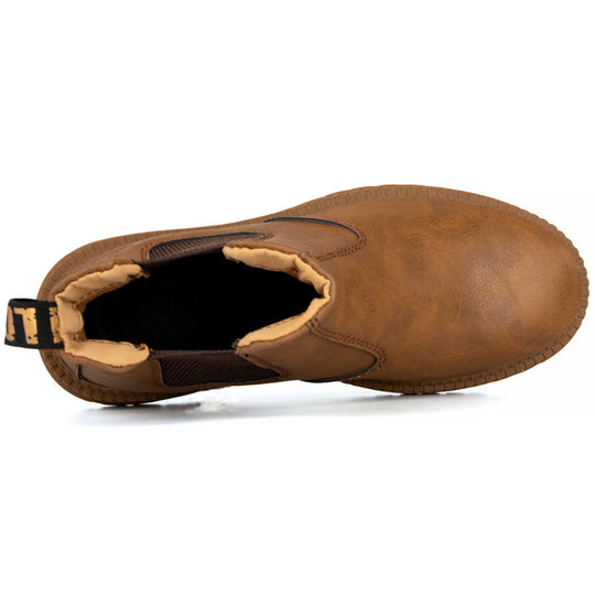 Wodoodporne Buty Wsuwane – Męskie Buty Ze Stalowymi Noskami