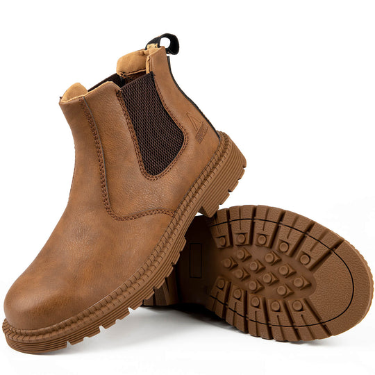 Wodoodporne Buty Wsuwane – Męskie Buty Ze Stalowymi Noskami