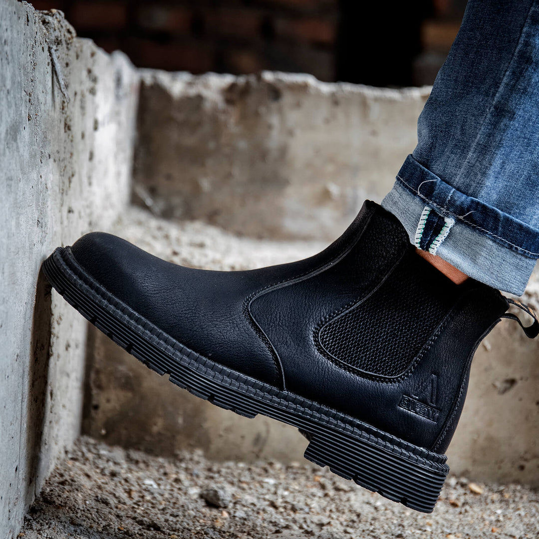 Wodoodporne Buty Wsuwane – Męskie Buty Ze Stalowymi Noskami