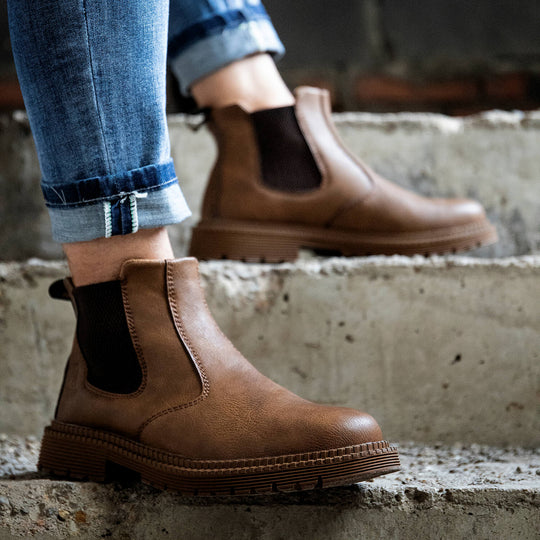 Wodoodporne Buty Wsuwane – Męskie Buty Ze Stalowymi Noskami