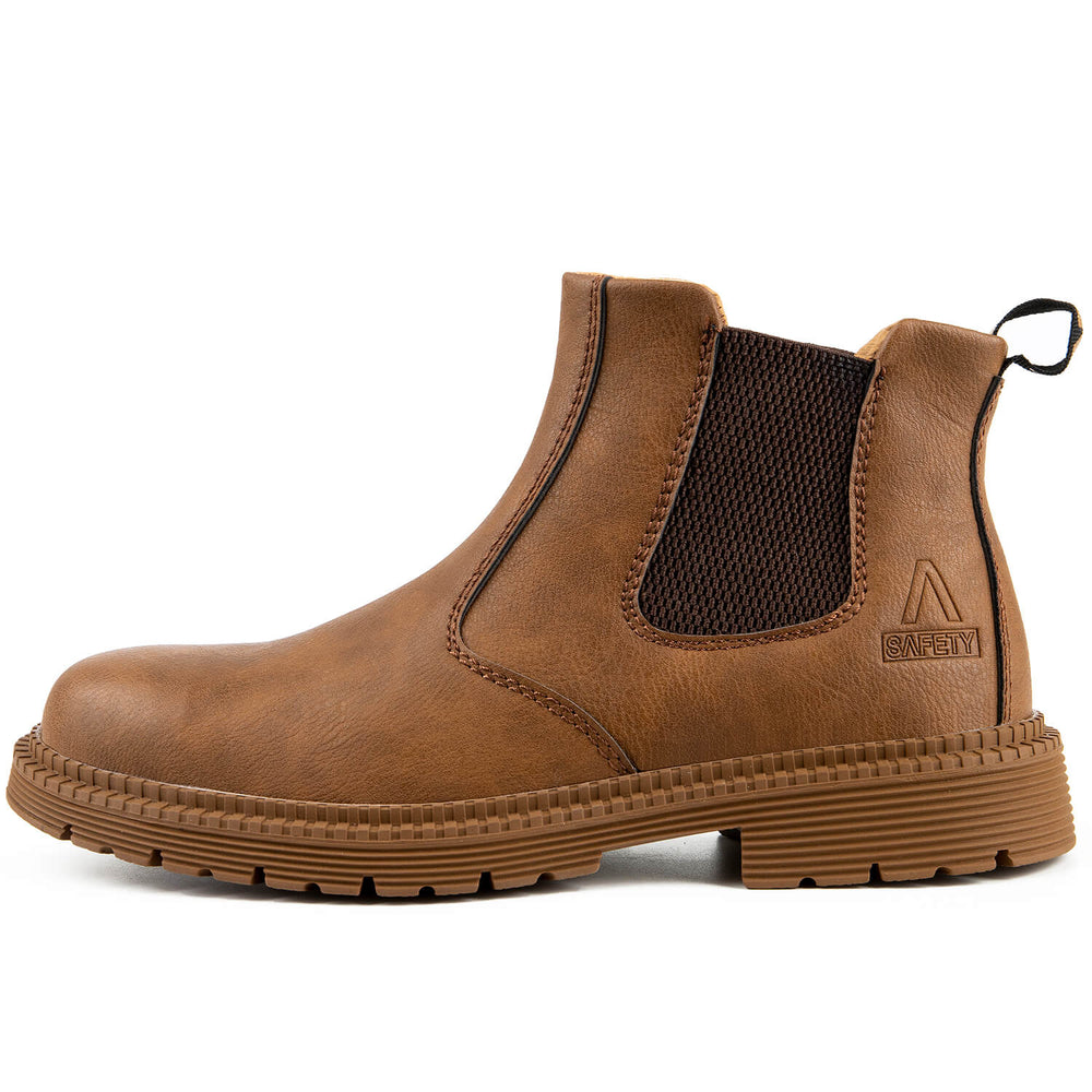 Wodoodporne Buty Wsuwane – Męskie Buty Ze Stalowymi Noskami