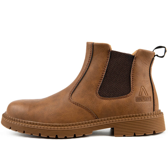 Wodoodporne Buty Wsuwane – Męskie Buty Ze Stalowymi Noskami