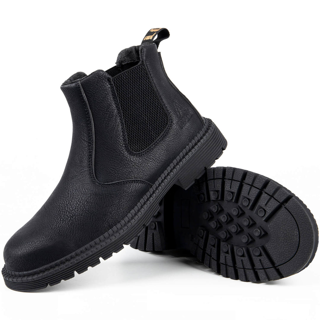 Wodoodporne Buty Wsuwane – Męskie Buty Ze Stalowymi Noskami