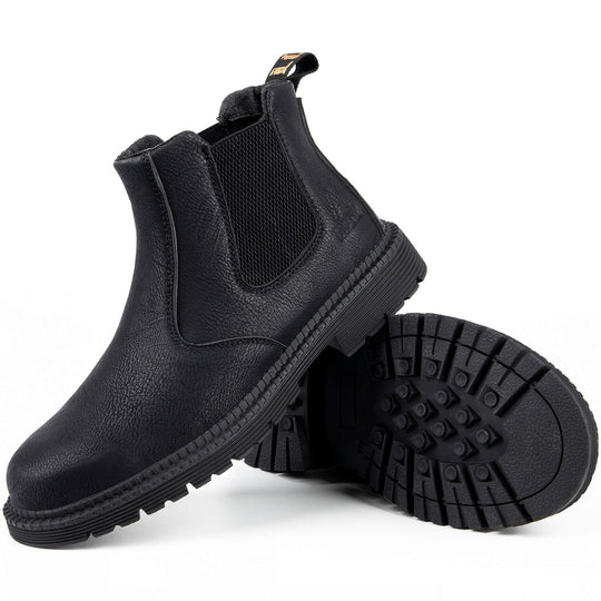 Wodoodporne Buty Wsuwane – Męskie Buty Ze Stalowymi Noskami