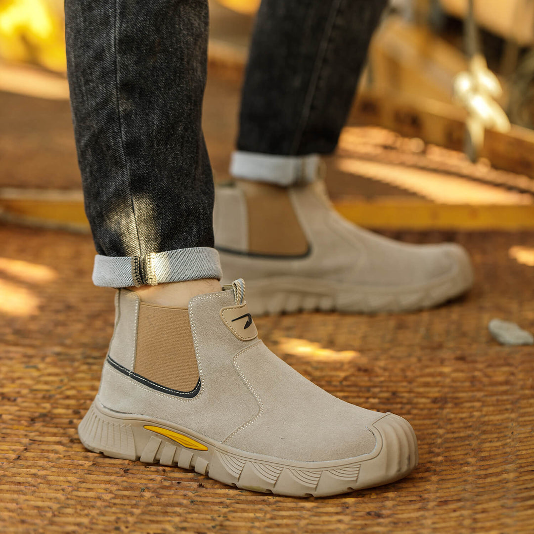 Wsuwane Buty Robocze – Męskie Buty Robocze Ze Stalowymi Noskami