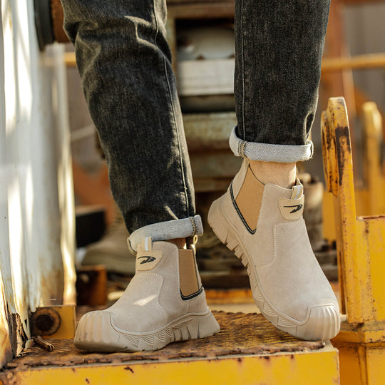 Wsuwane Buty Robocze – Męskie Buty Robocze Ze Stalowymi Noskami