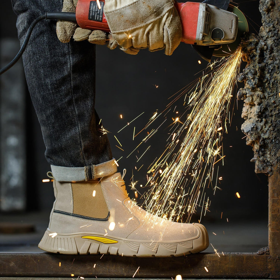 Wsuwane Buty Robocze – Męskie Buty Robocze Ze Stalowymi Noskami