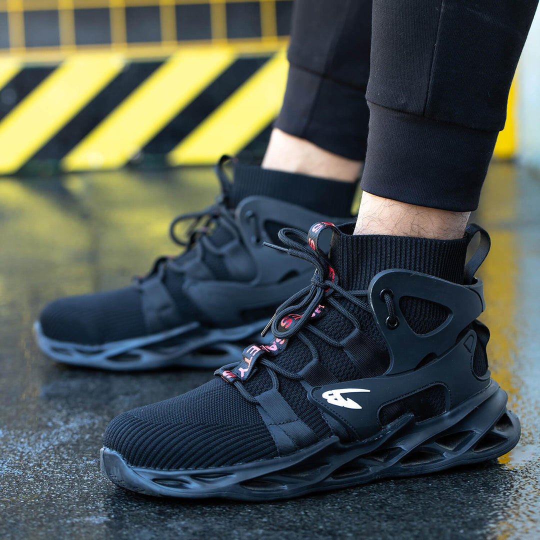 Wygodne Buty Ochronne S3 – Męskie Buty Ze Stalowymi Noskami
