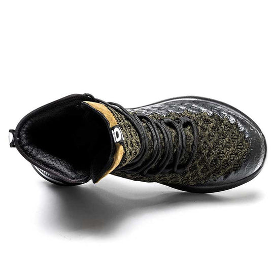 Buty ochronne męskie z metalowym noskiem - lekkie, z przyczepną i przewiewną podeszwą