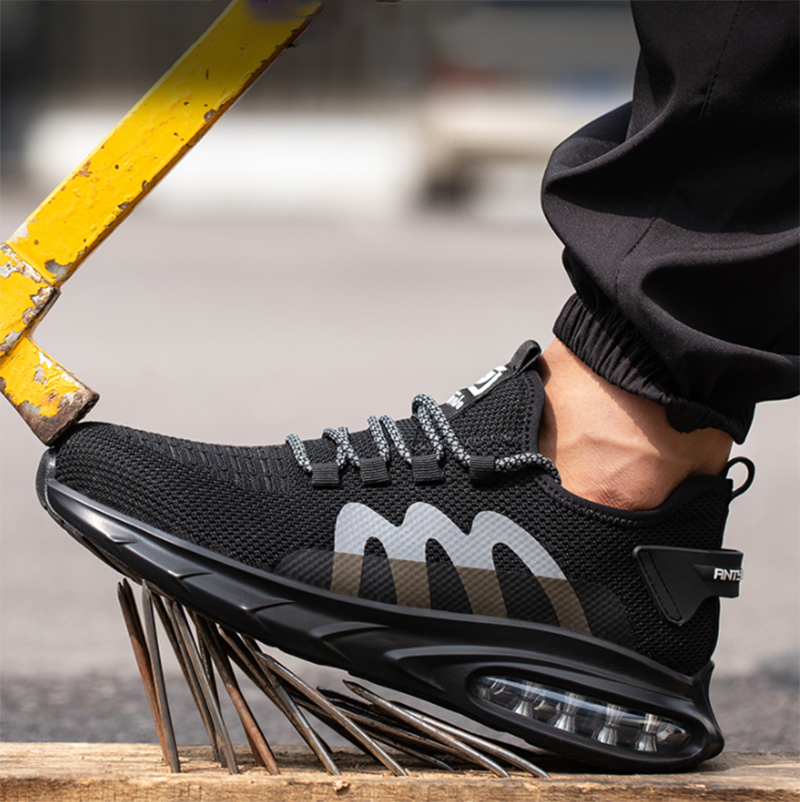 Buty robocze dla mężczyzn – metalowy nosek, lekka podeszwa robocza