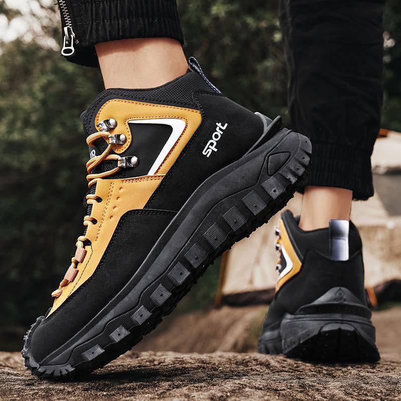 Buty męskie casual z siateczką - oddychające, lekkie i antypoślizgowe